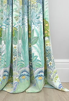 Kolkata Velvet, Spring Mist - Made to Measure Curtain